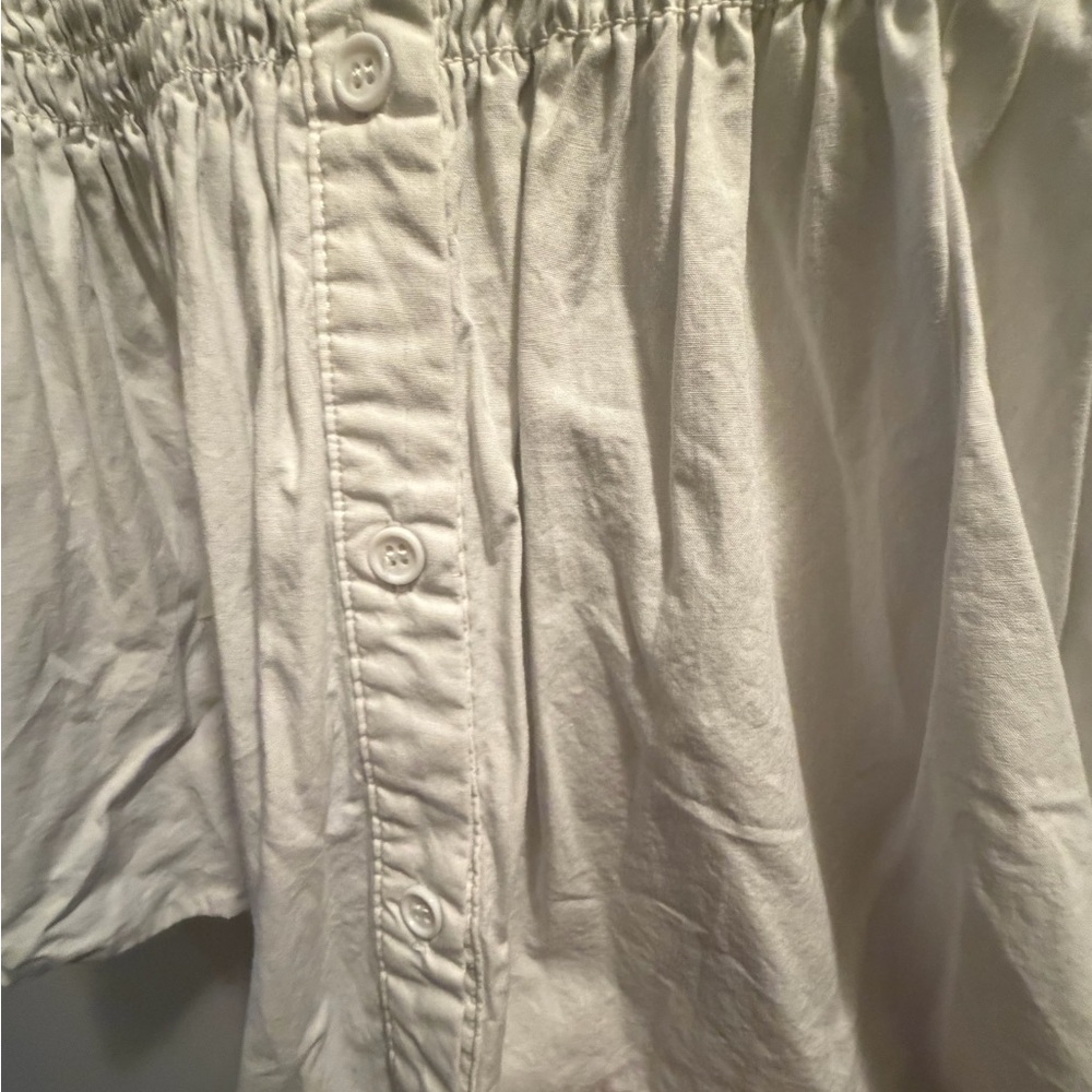 Ash White Button-Up Shirt - Picture 4 of 5